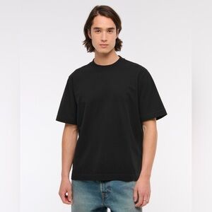 Men's Premium Heavyweight Black T-Shirt